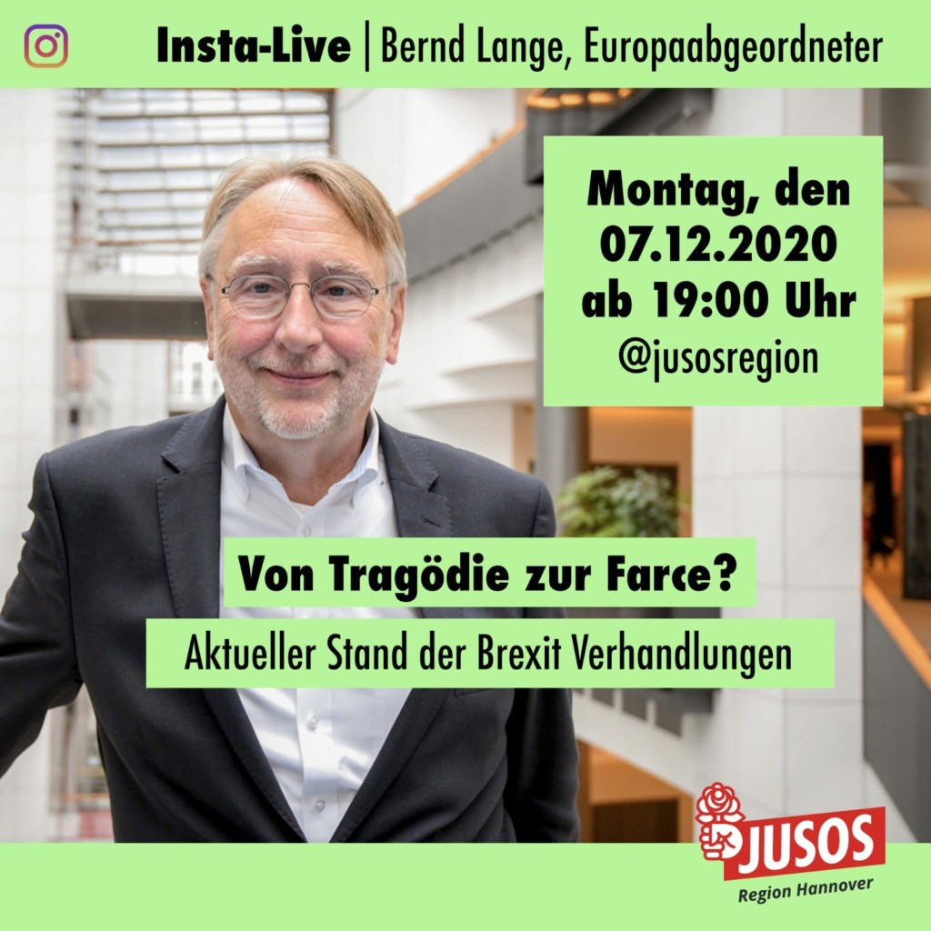 Veranstaltungsankündigung: Insta-Live mit Bernd Lange